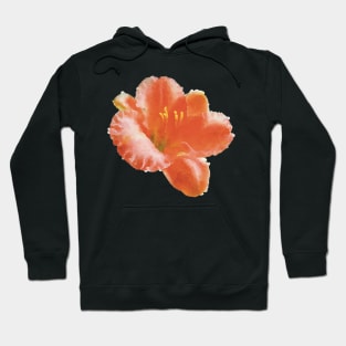 Peach-Colored Lily Hoodie